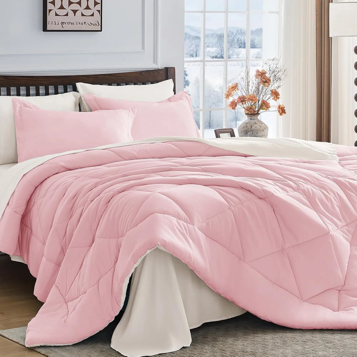 Pink & Ivory