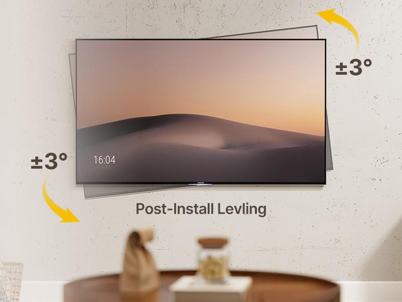 Ultra Slim TV Wall Mount for 37-95 Inch TVs | 1.1" Thin Low Profile Full Motion Bracket | Dual Swivel Articulating Arms with Tilt | Max VESA 600x400mm | Holds 132lbs | Fits 16"/18" Studs