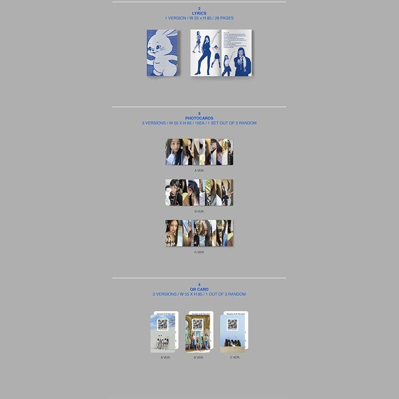 Newjeans Debut Electronic Album Wvs Omg Version, Official Music Compilation, Must-Have K-Pop Collection, Perfect Gift Idea