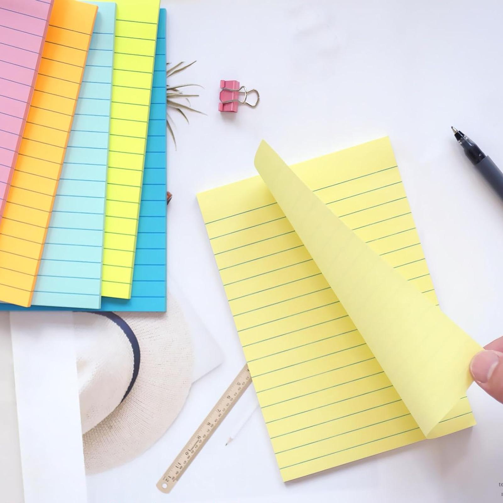 A6 portable notepad with strong adhesive post-it notes for students to correct mistakes and office records