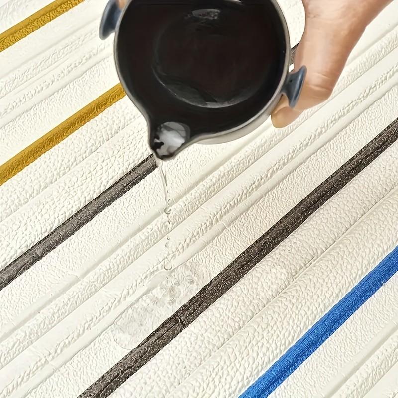 6 Rolls Self-adhesive Ceiling Cornice, Foam Wall Decorative Strip Stickers, Foldable Self-adhesive Waterproof Baseboard Wall Corner Waistline Stickers, Positive Anglection Strip, Decorative Molding