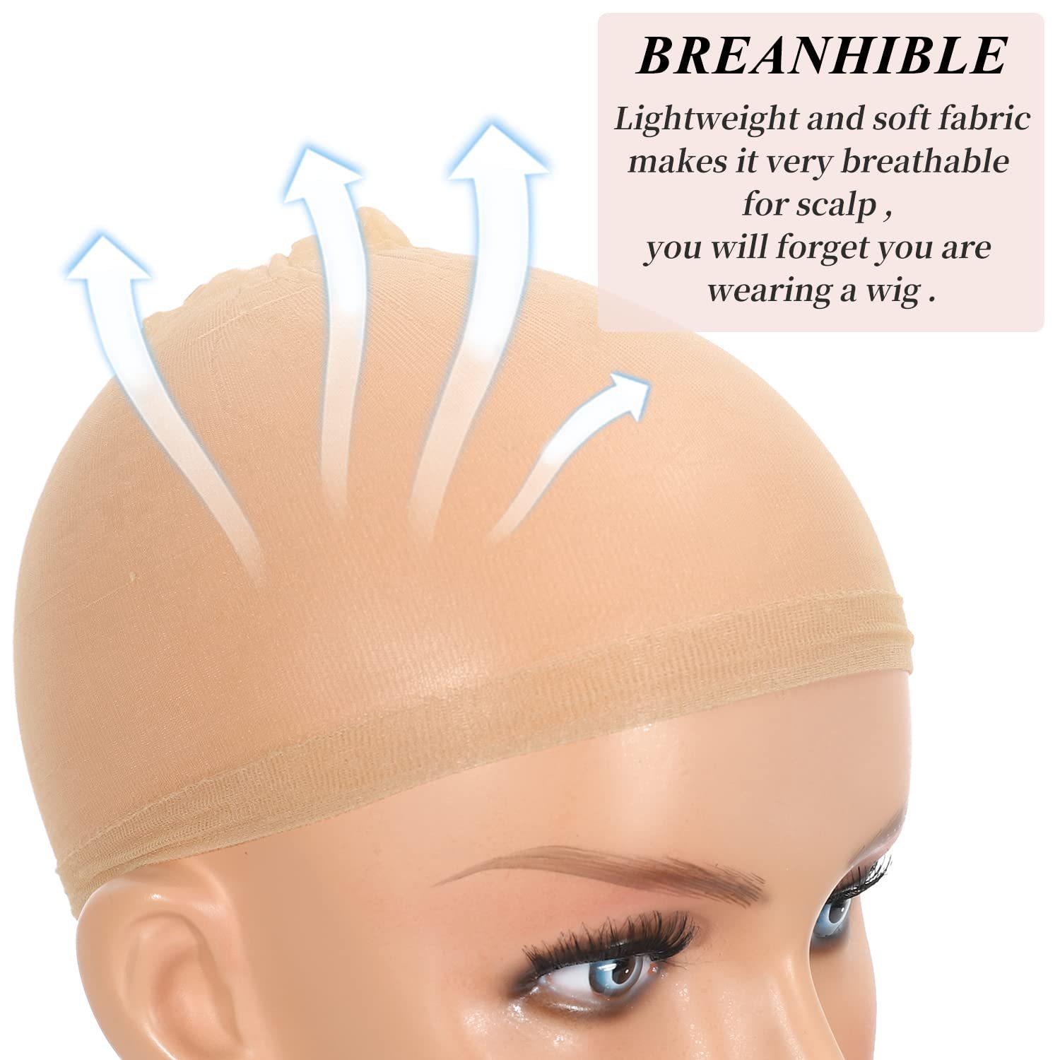 1pack Weave Nylon Stretch Mesh Transparent Wig Cap 2 Pieces Sheer Caps for Women Hair Net Wig Cap Thin for Wig 1pack Weave Nylon Stretch Mesh Transparent Wig Cap 2 Pieces Sheer Caps for Women Hair Net Wig Cap Thin for Wig