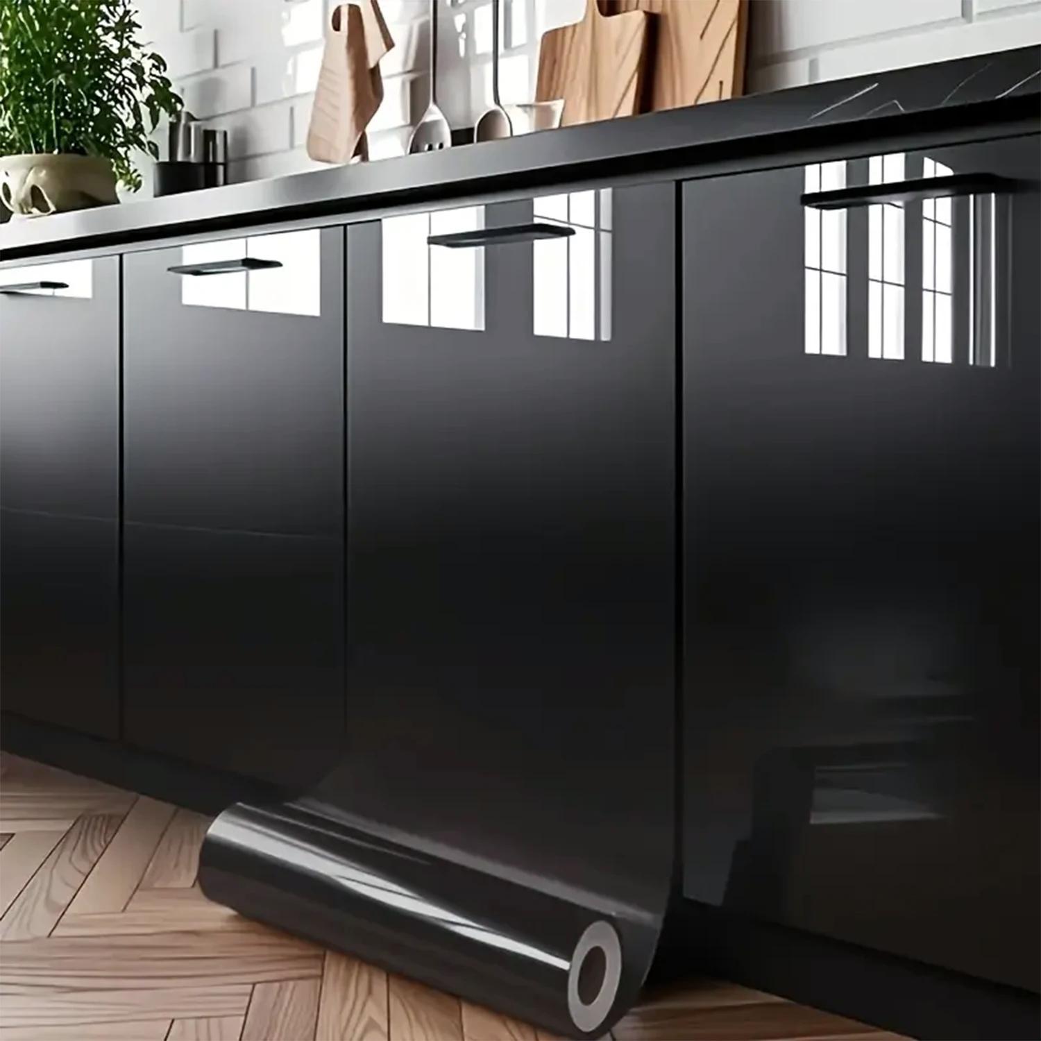 Self-Adhesive Marble Vinyl Wallpaper Roll, Thick Waterproof Oilproof Home Protection, Removable Decor for Living Room Kitchen