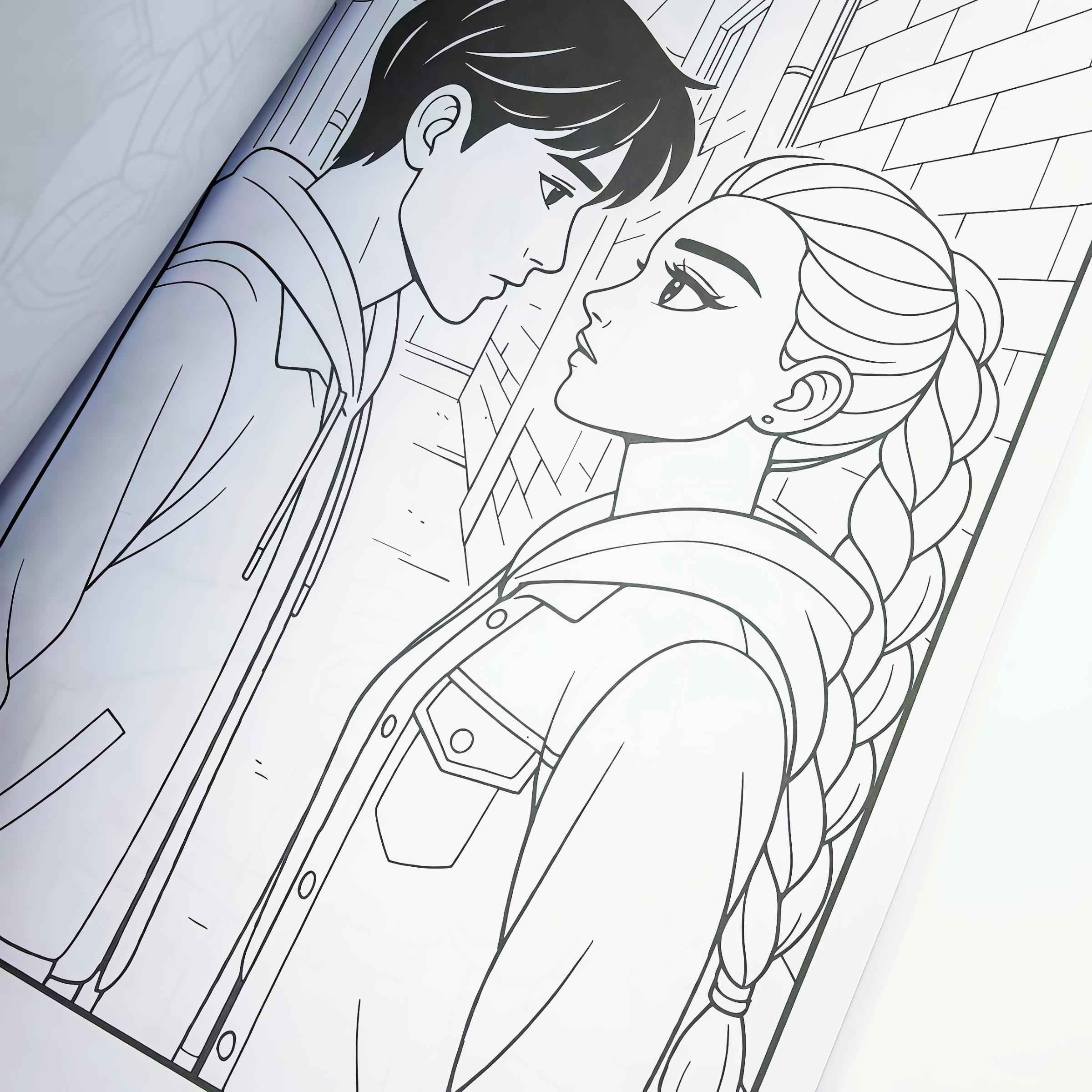 Kpop Devil Hunter Coloring Book, Perfect Gift for Fans, High-Quality Paper, Stress Relief and Creativity, Essential Art Supplies,Demon Hunters Kpop Merch Kpop Devil Hunter Coloring Book, Perfect Gift for Fans, High-Quality Paper, Stress Relief and Creativity, Essential Art Supplies,Demon Hunters Kpop Merch