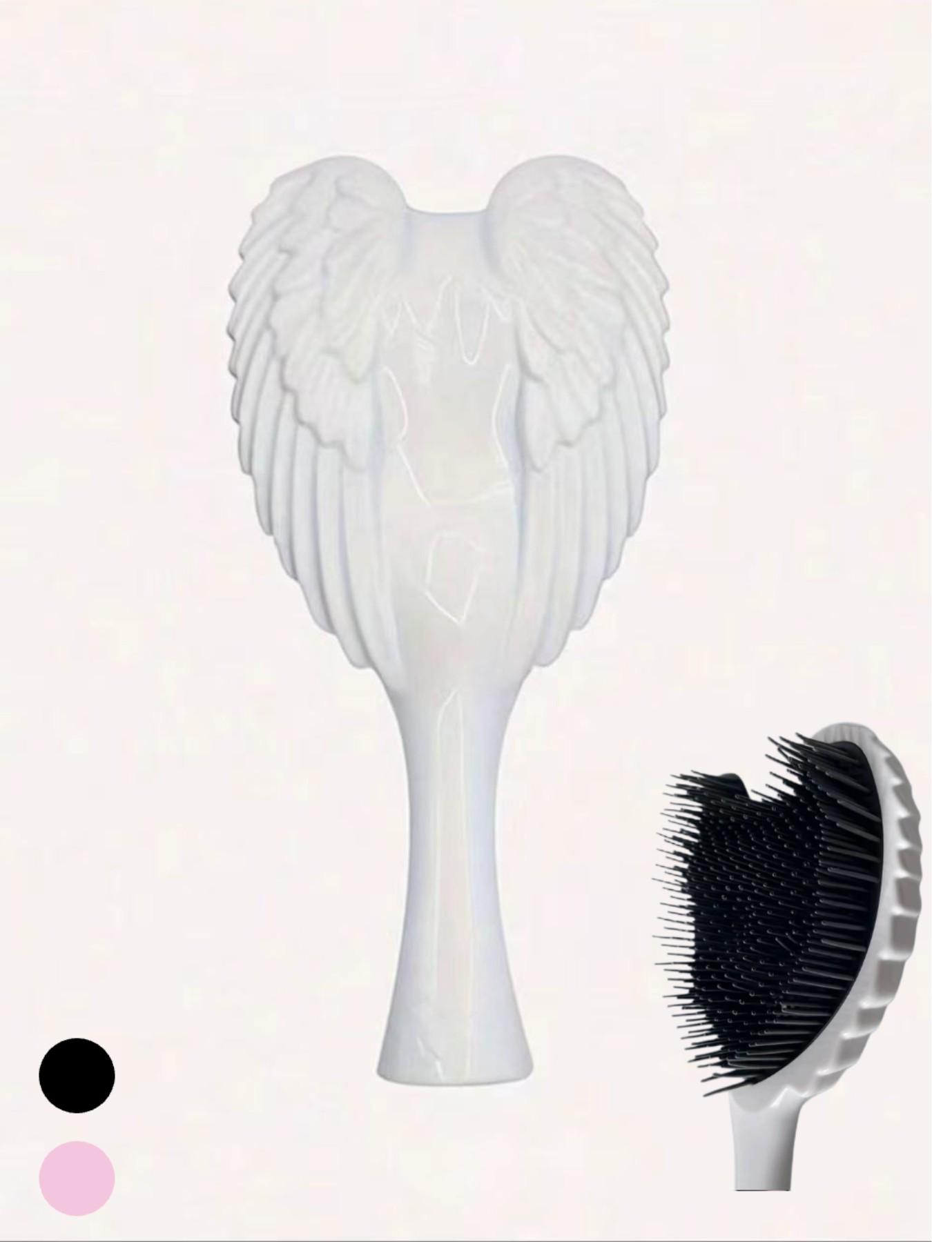 Angel Wings Comb for Smooth and Detangled Hair, Non-Heat-Based Hair Styling Tool, Ideal for Curly Hair Care, Sleek Design