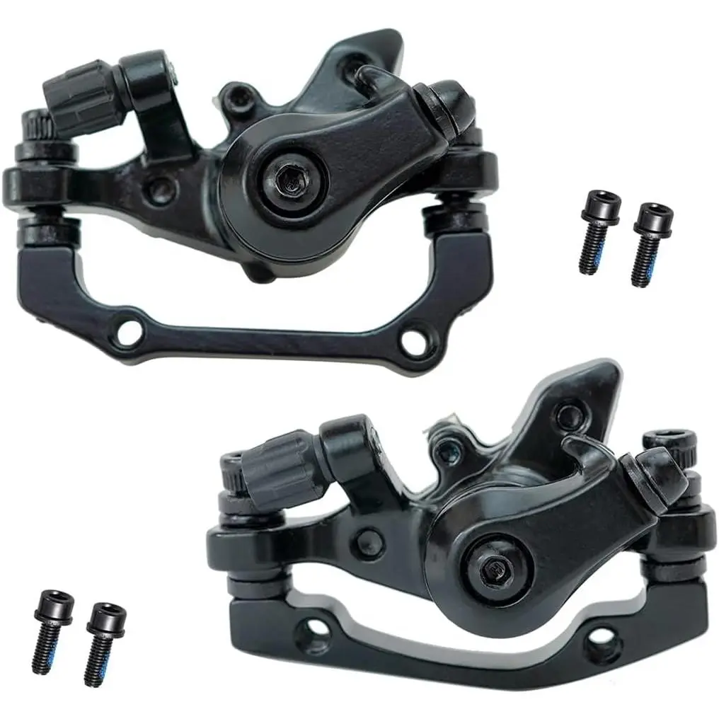 LOOEEL 1 Pair Bike Mechanical Disc Brake,Universal Front and Rear Mechanical Disc Brake Calipers for Mountain Bikes,Folding Bikes,Road Bikes