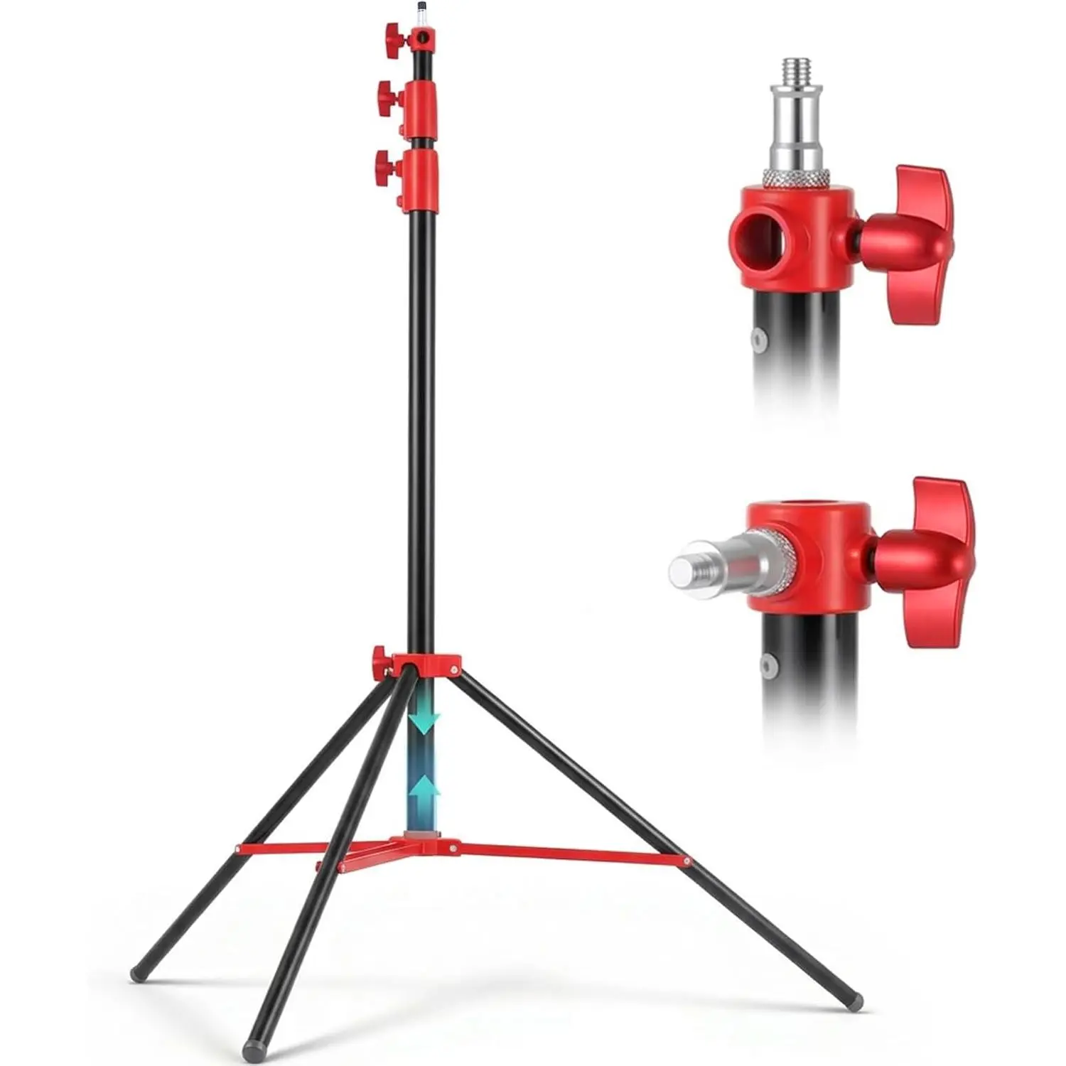 Light Stand Photography, 9.1ft/280cm Air Cuioned Studio Light Stand