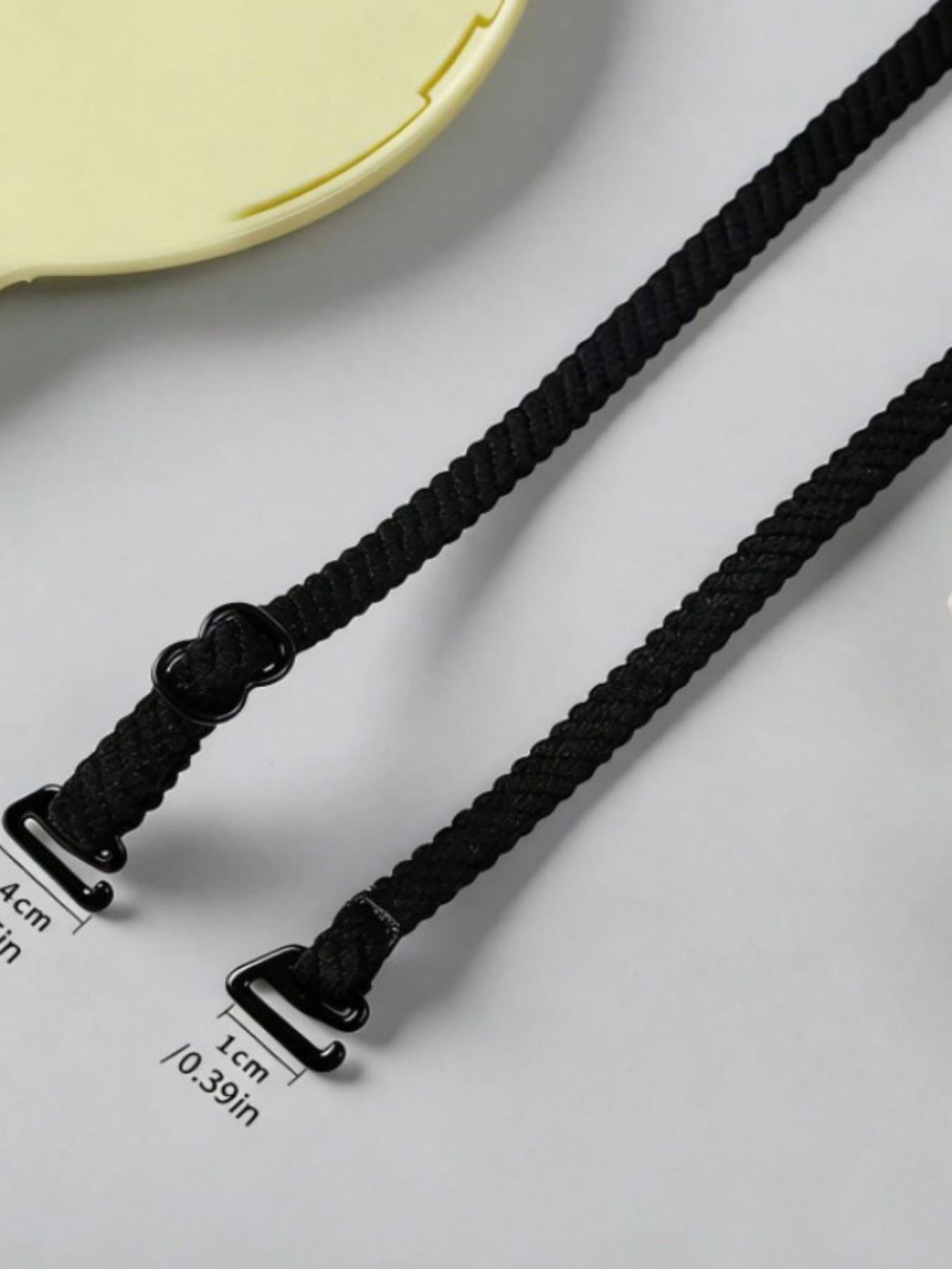 Women's Lingerie Bra Straps Set, 2pcs 0.24 Inch Elastic Design, Invisible & Seamless for Comfortable Wear, Ideal for Everyday Use