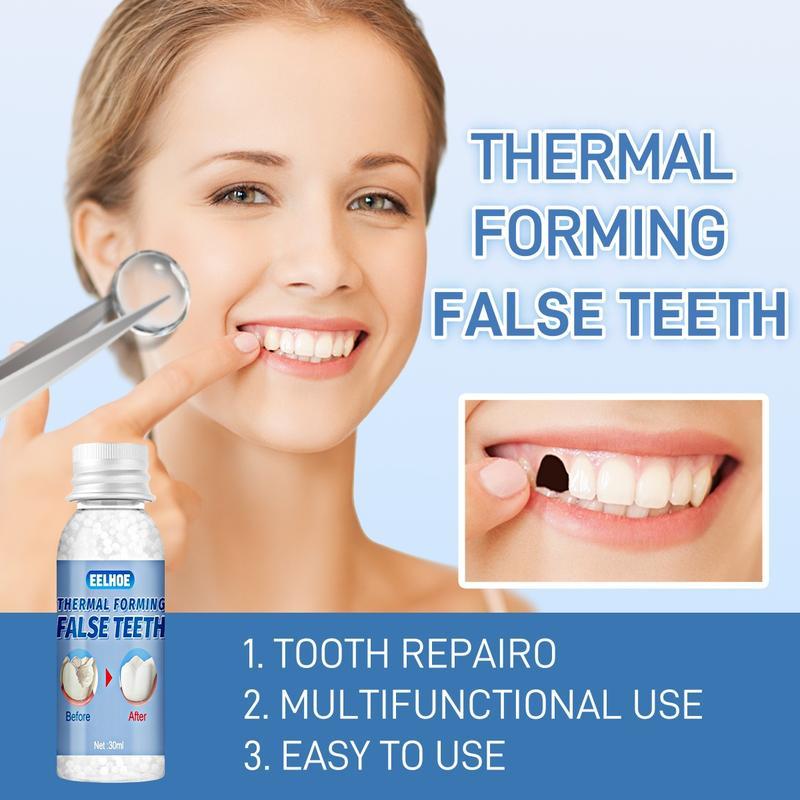 Shapeable dentures 30ml, dental glue, film,makeup, temporary filling, dental glue, falsefilling, broken teeth, gaps filling