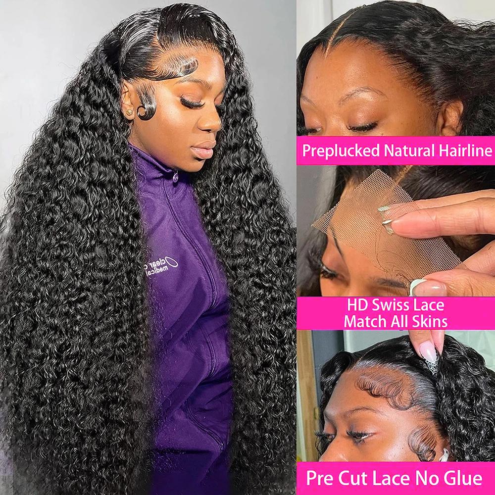Bling Hair Water Wave Glueless Wig Human Hair Curly 13x6 HD Frontal Wig 250% Deep Wave Lace Front Wigs Wear Go 7x5 HD Lace Closure Wig Sale Bling Hair Water Wave Glueless Wig Human Hair Curly 13x6 HD Frontal Wig 250% Deep Wave Lace Front Wigs Wear Go 7x5 HD Lace Closure Wig Sale