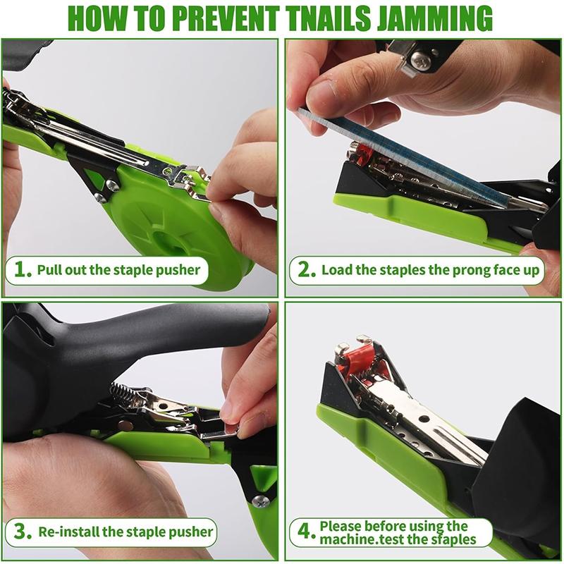 Bent Head Binding Machine, Professional Garden Binding Tool, Automatic Plant Binding, Adjustable Reusable Vegetable Tomato Rose Tie