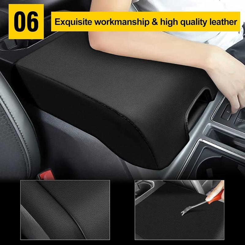 Armrest Covers for Ford F150 2015-2020/ F250 F350 F450 2017-2022 and Expedition 2018-2023,(Bucket Seat Only) Customized Armrest Cover Arm Rest Covering for Ford F150 Car