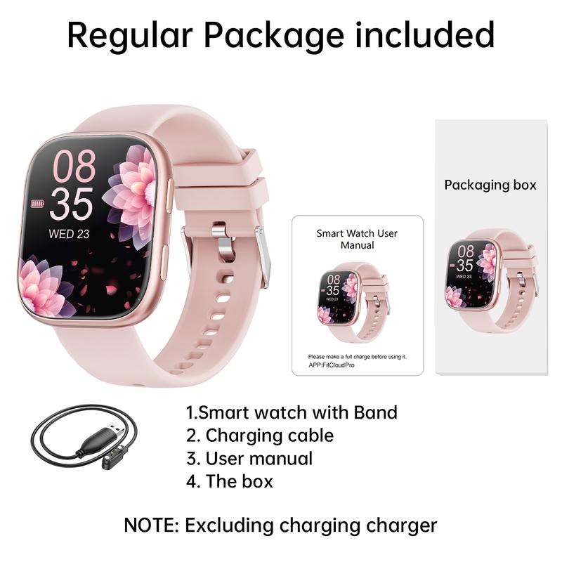 Smartwatches for Men and Women (Call Answering/Dialing Function), 1.83-inch HD Display, Built-in Pedometer, Multiple Sports Modes, Fitness Watches for Android/iPhone Users, Birthday/Halloween/Christmas Gifts/Decoration.