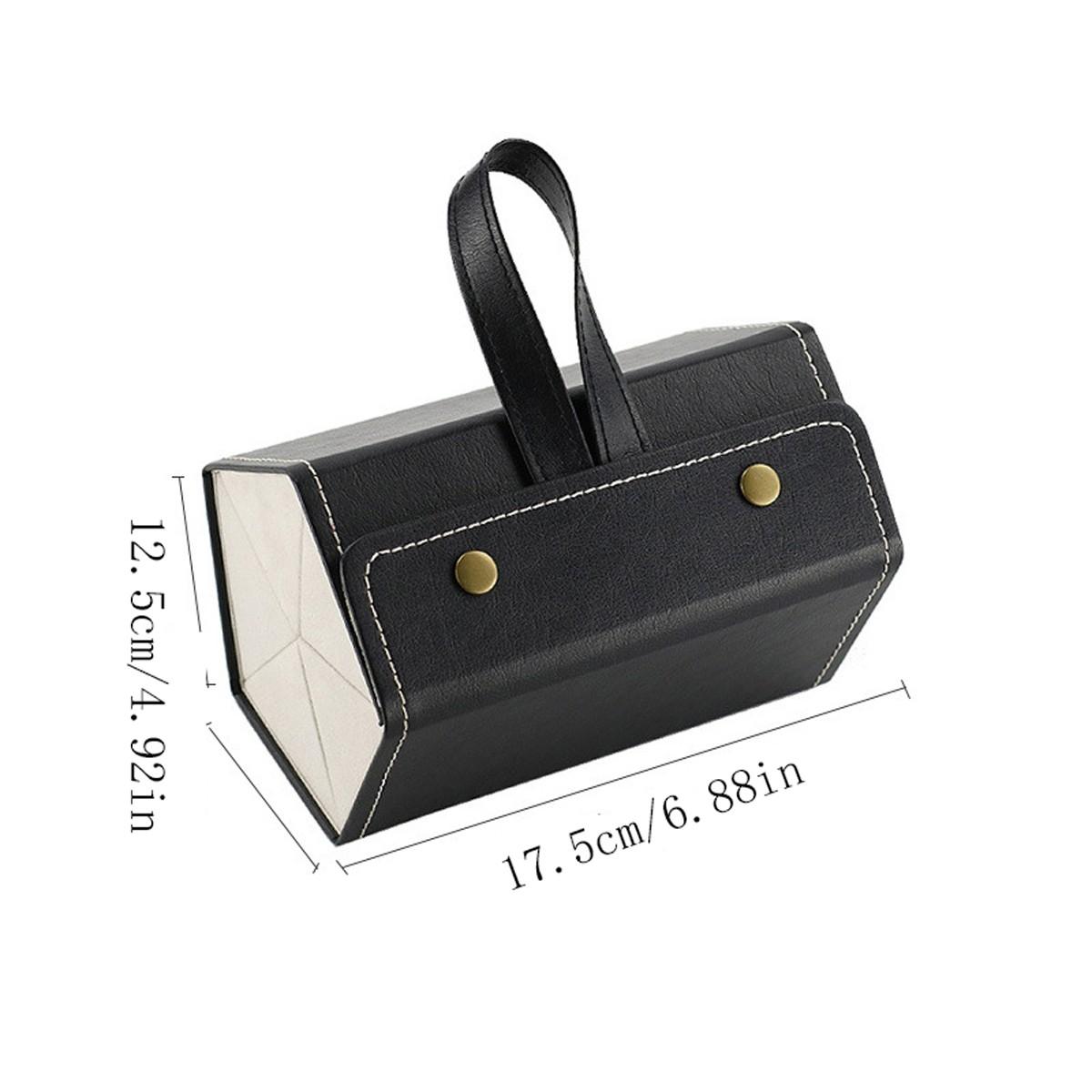 Foldable Eyeglass Case High-End Style Simple Portable Large Size Sunglasses Box, Stylish Storage Solution for Daily Use