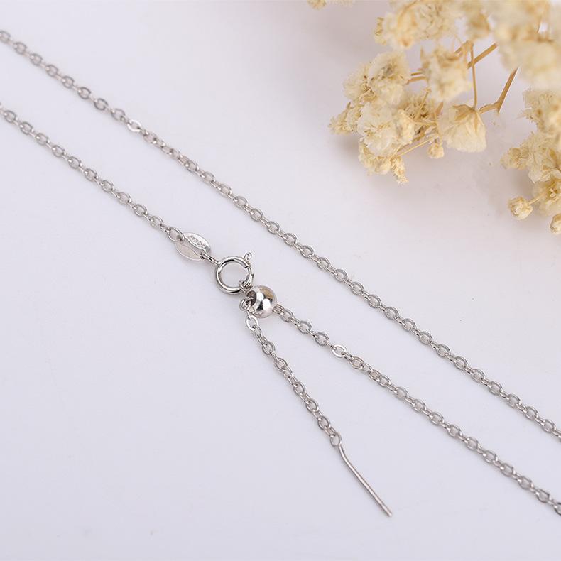 Universal Boxed Chopard Chain 40-55cm Long Chain, with Small Hole Pendant DIY Necklace Universal Chain Gift for Girlfriend