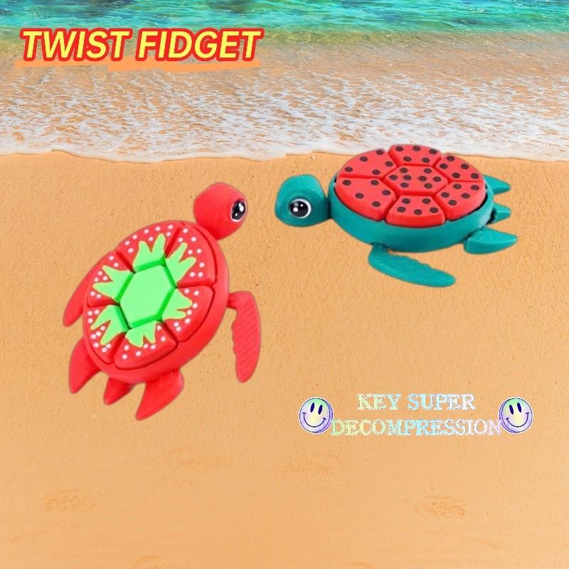 3D Printed Turtle Keycap, Creative Stress Relief, Educational Craft, Office Desk Decor, Handmade Toy, Unique Gift Idea