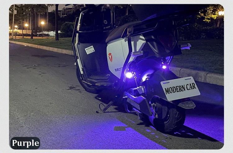 Wireless LED Strobe Lights RGB USB Charge IP65 Waterproof Anti-Collision for Car Motorcycle Drone & RC Aircraft Bike