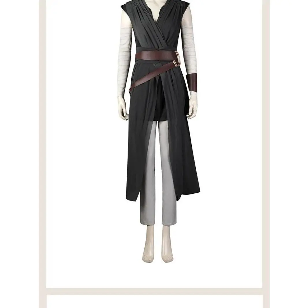 The Force Awakens Rey Skywalker Cosplay Costume Movie Character Uniform Set Comic Con Performance Halloween Carnival Costumes