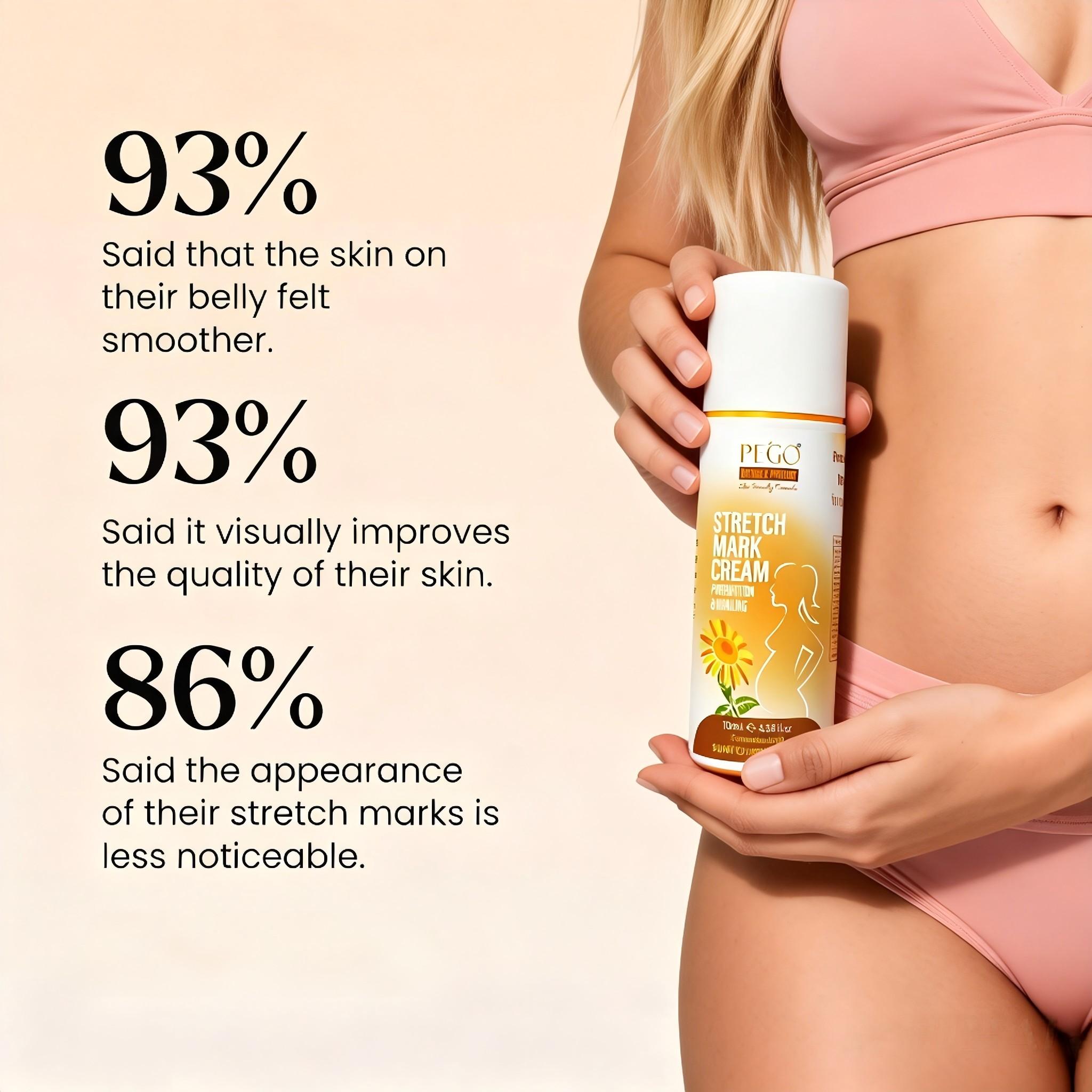 Gentle Repair Cream, Massage Balm, Firming Cream, Anti Stretch Marks, Reduces Stretch Marks, Prevents Pregnancy Belly Lines, Postpartum Recovery, Deep Moisturizing, Stretch Mark Cream For Pregnancy