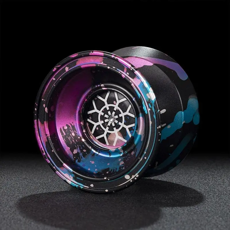 Yoyo Professional Unresponsive Yo yo Metal Edition Magic Yoyo 1/3/5A Aluminum Alloy Yoyo Game Responsive High SpeedYoyo for Kids