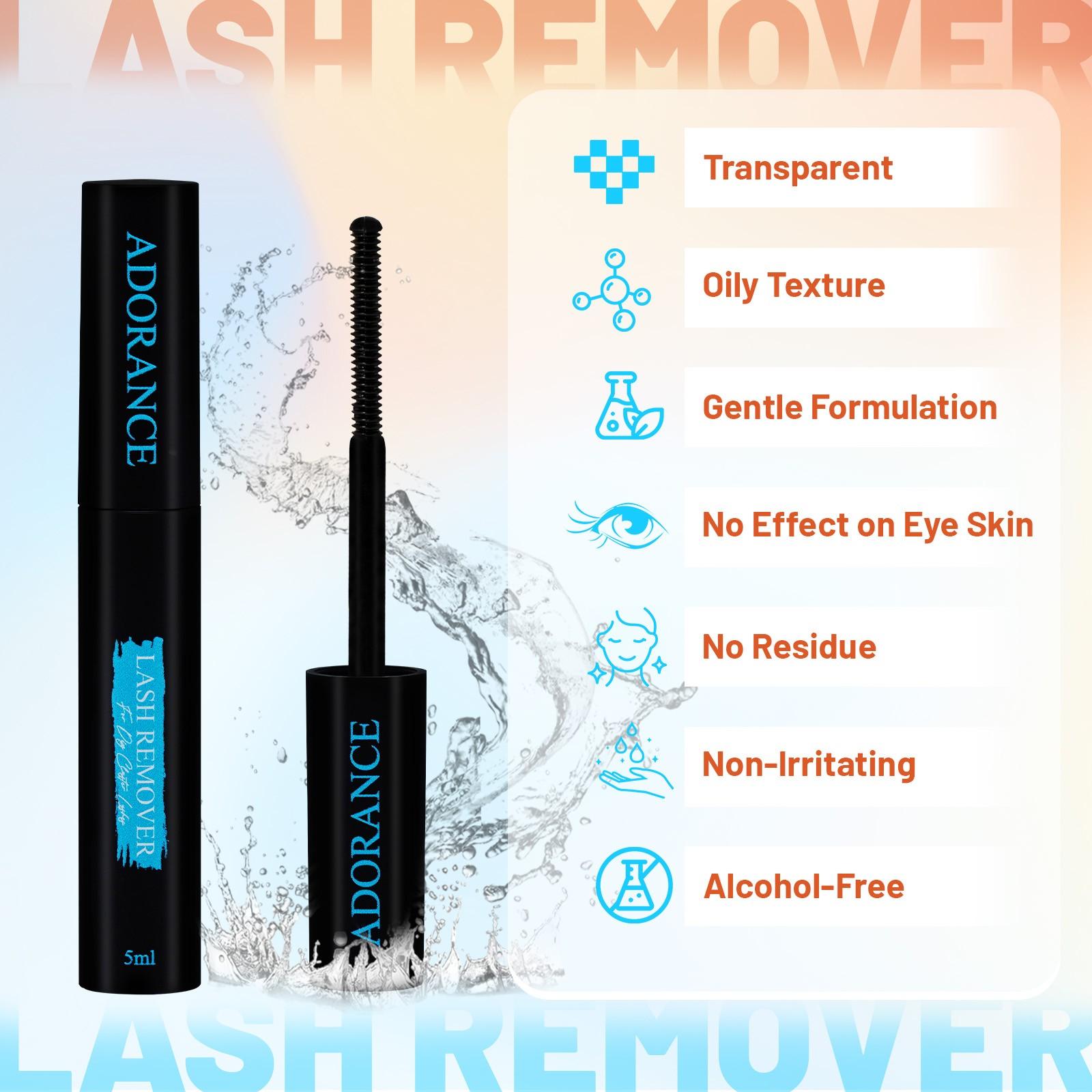 ADORANCE Lash Clusters Kit 550 PCS, 4 Styles (Volume 80D/100D, Mega 80D/100D) Individual Lash Extensions Mini Kit with Lash Bond and Seal, Lash Glue Remover & Eyelash Tweezers, Perfect for Daily Makeup, Parties, Weddings & Home DIY Use