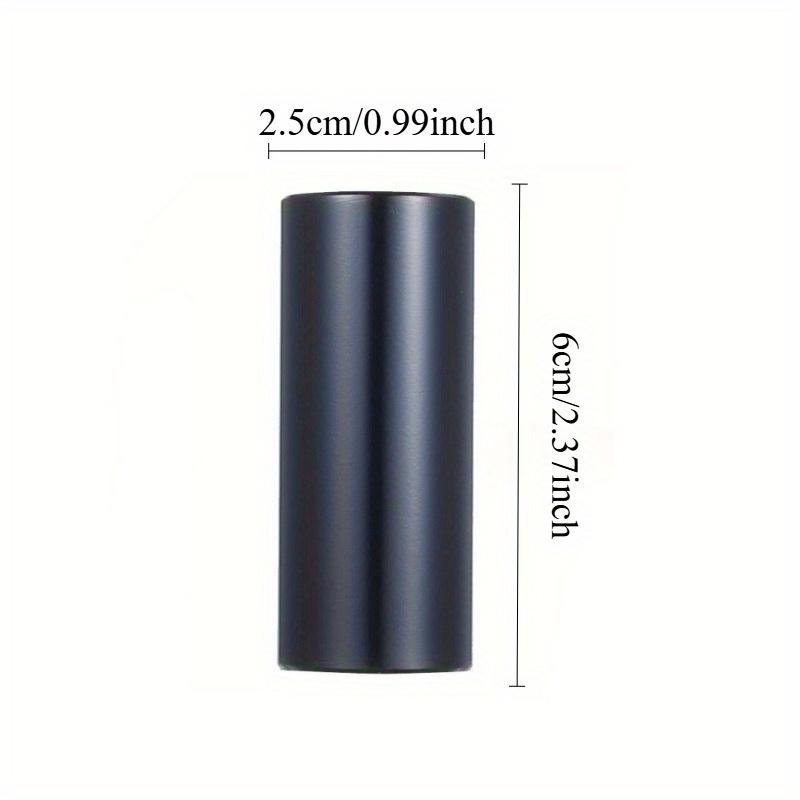 1pc Guitar Slide Bar Stainless Steel Finger Slides for Guitar Ukulele String Instruments Steel Finger Slider Guitar