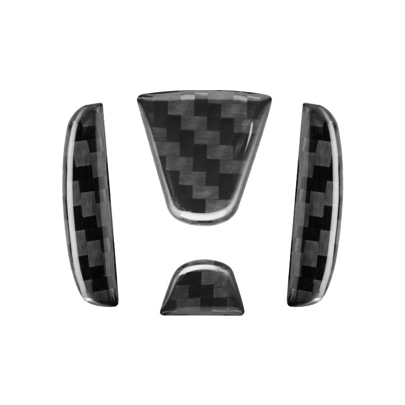 Honda Car Sticker Steering Wheel Emblem, Compatible with Honda Models Including City, Jade, Insight, Elysion, Jazz, Fit, Accord, Civic, Crv, Odyssey, Crz, Car Accessories