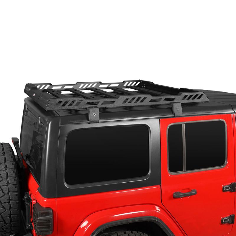 Hooke Road Roof Rack for 2018-2026 Jeep Wrangler JL & Gladiator JT Hard-Top 4-Door Car Accessories