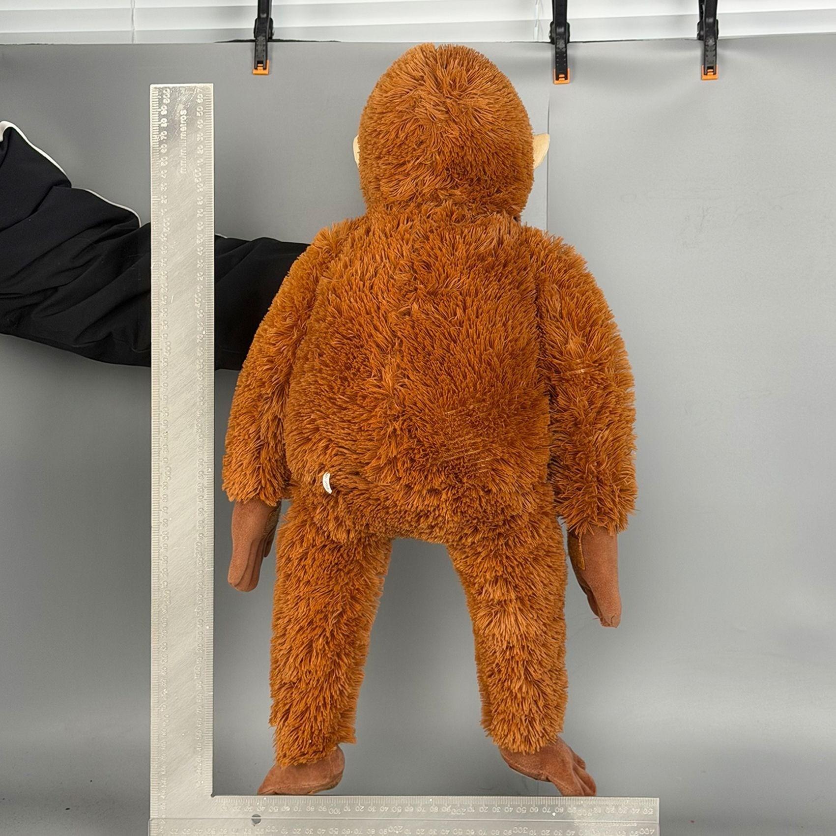 Small Monkey Punch Long Arm Plush Toy, Comfort Doll for Kids, Soft Stuffed Animal, Ideal Gift for Children, Adorable Miniature Primate Figure