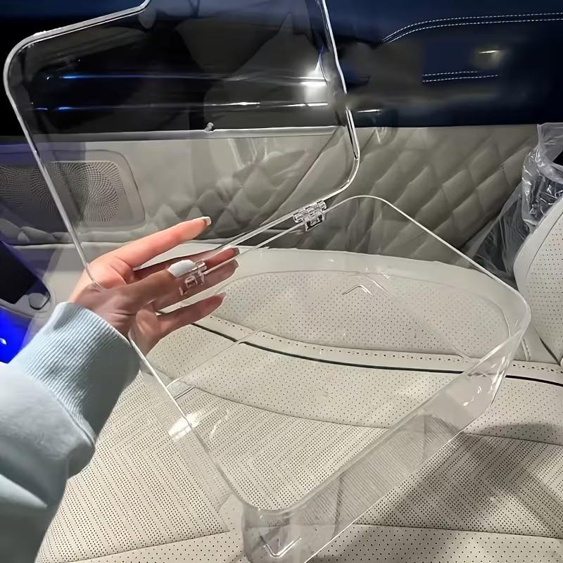 New Transparent Large Capacity Storage Box with Lid, Dust-Proof Stackable Desktop Organizer, Acrylic Multi-Purpose Container