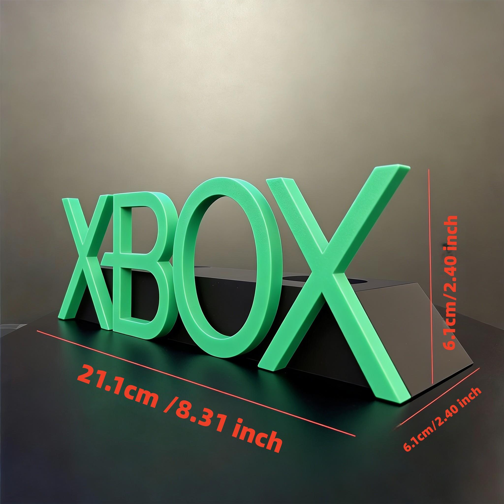 Xbox Series X/s Controller Stand, 3D Letter Design, Multi-Color Gamepad Holder, Desktop Display Mount, Gaming Desk Decor & Accessory