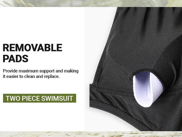 Aqua Eve Women Plus Size Tankini Swimsuits with Shorts Bathing Suits Two Piece Swimwear