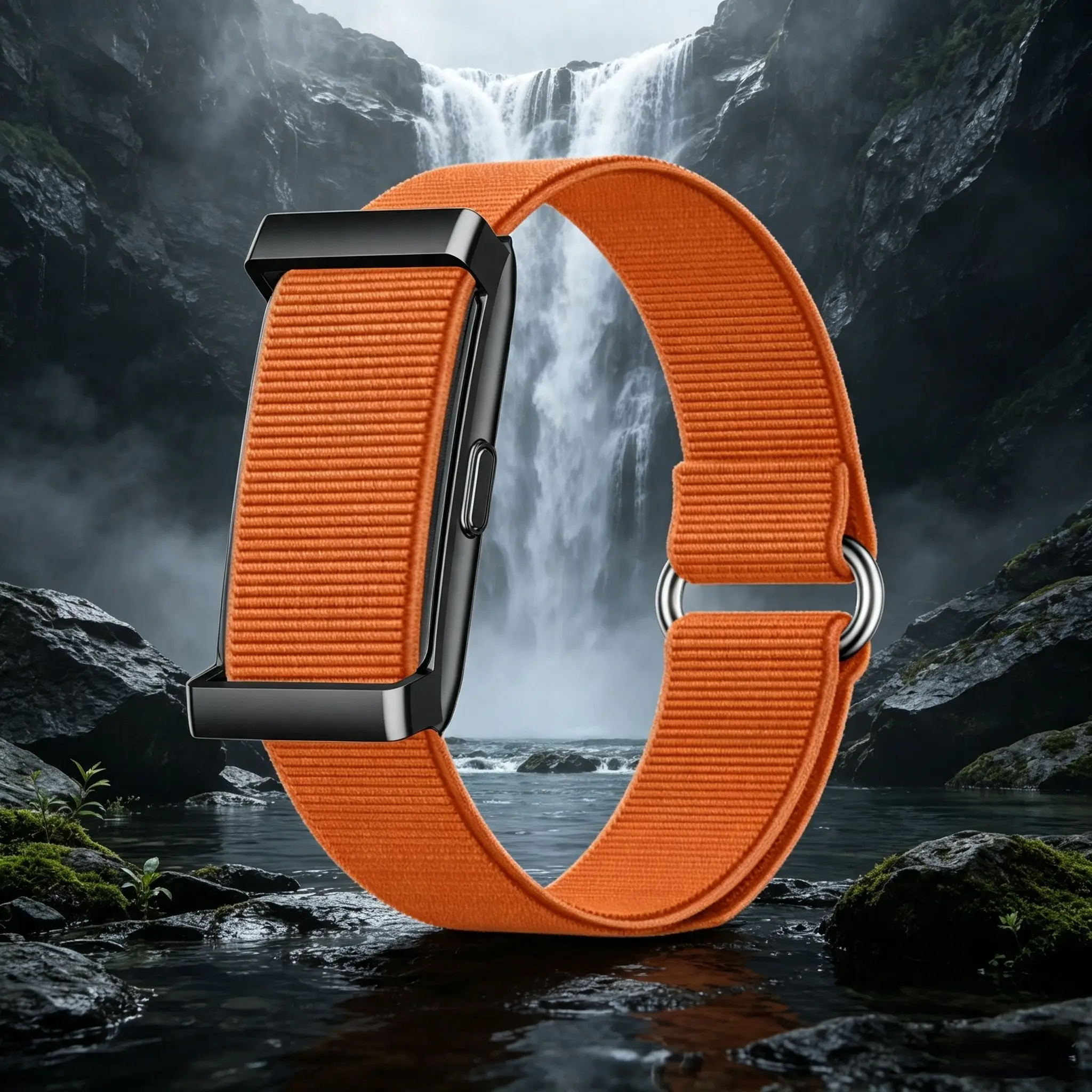 Daily fitness screen-free smart bracelet health monitoring device, 24/7 heart rate, sleep, and blood pressure tracking, incoming calls, messages, and reminders, over ten sports modes, accurate step and calorie counting, IP68 waterproof.
