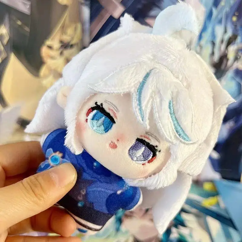 Genshin Impact Plush Toys ZhongLi Xiao Plushie Raiden Shogun Wanderer Bag Pendant Furina Soft Stuff Doll For BIrthday Gift