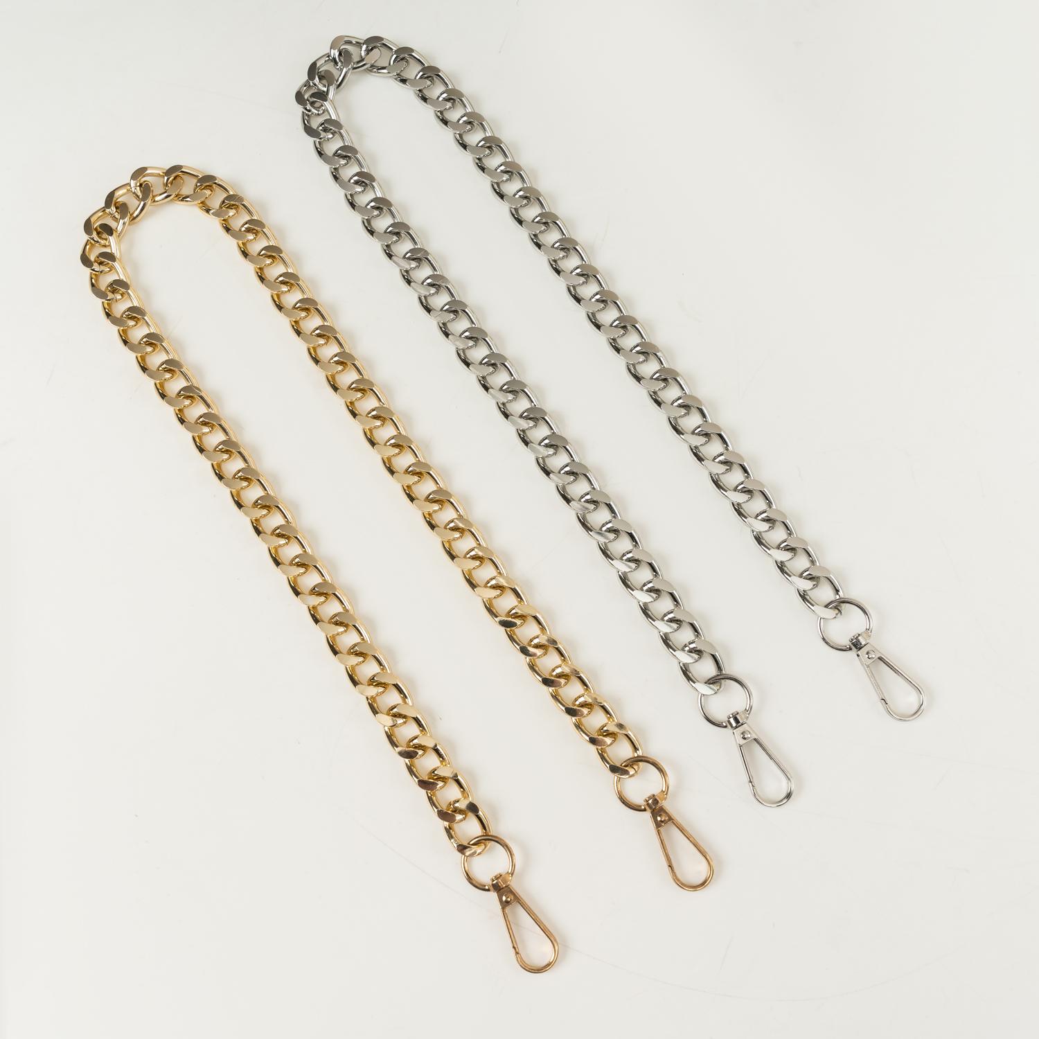 2026 Versatile Gold Aluminum Chain, Works as a Trendy Bag Charm AND a Fashionable Waist Chain, Ideal for Casual & Streetwear Looks