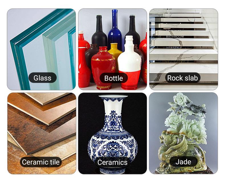 LOZLIN 3PCS/6PCS 4.5" Diamond Cutting Wheel for Glass, Tile, Marble,Ceramics - Ultra-Thin Angle Grinder Saw Blades,  - Dry Multi-Purpose Grinding Disc