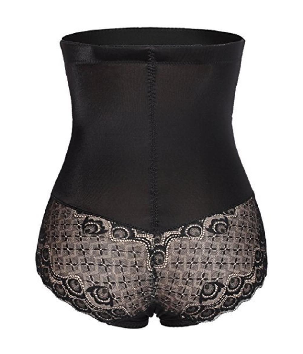 Women Tummy Control Shapewear Panties High Waist Body Shaper Underwear Lace Shaping Girdle Briefs