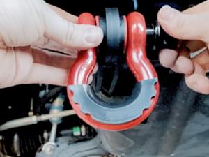 Nilight (2 Pack) Demon Front Tow Hook Mounting Bracket with 3/4” D-Ring Shackle Fit for 2009-2016 2017 2018 2019 2020 2021 2022 2023 Toyota Tacoma, with 7/8" Screw Pin and Isolator Rubber Washers Parts Heavy Duty Tension Rope  dealsforyoudays