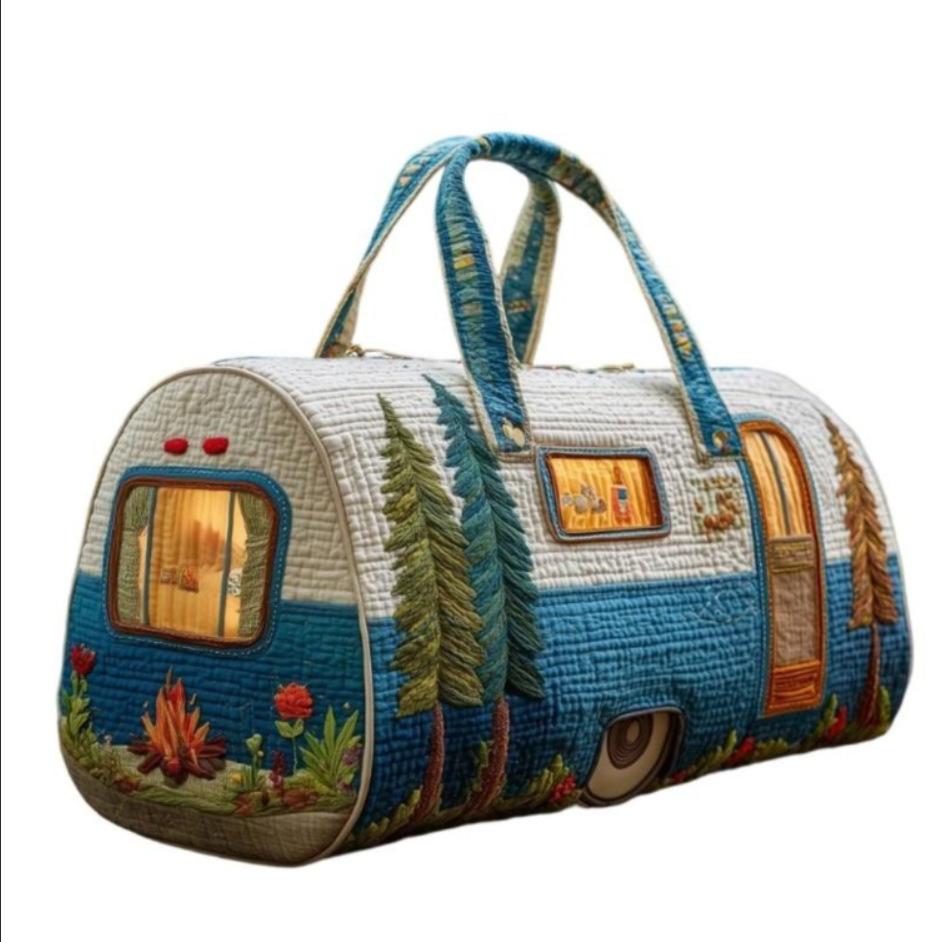 Fashion Trend 3D Printing Pattern Sports Bag Large Capacity Portable Sports Bag stylish crossbody