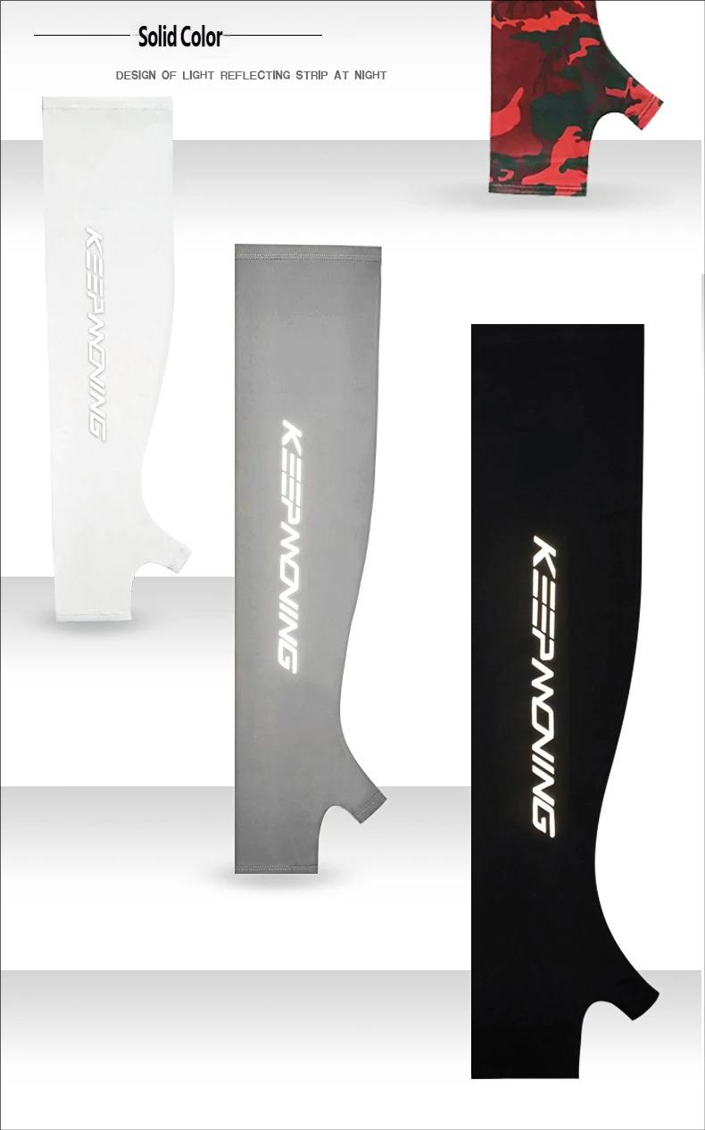 Summer Sun Protection Ice Sleeves for Men and Women, UV Blocking Breathable Arm Gloves, Cycling and Driving Protective Arm Sleeves