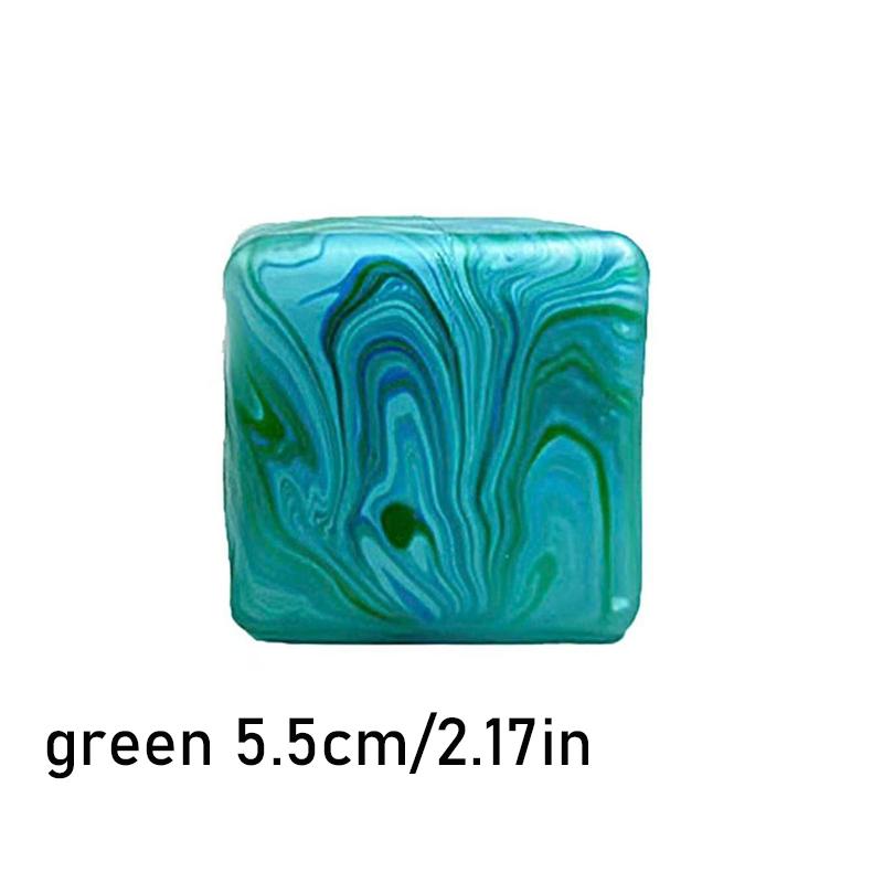 1pc Fidget Toys Squishy Stress Cube, Stress Balls for Kids Squishies Relax, Ice Squishy Cube Sugar Balls, Sensory Toys for Kids with Autism, Fidgets for Classroom Prize Toys, Valentine's Day Christmas Halloween Gifts, Easter Basket Fillers, Office