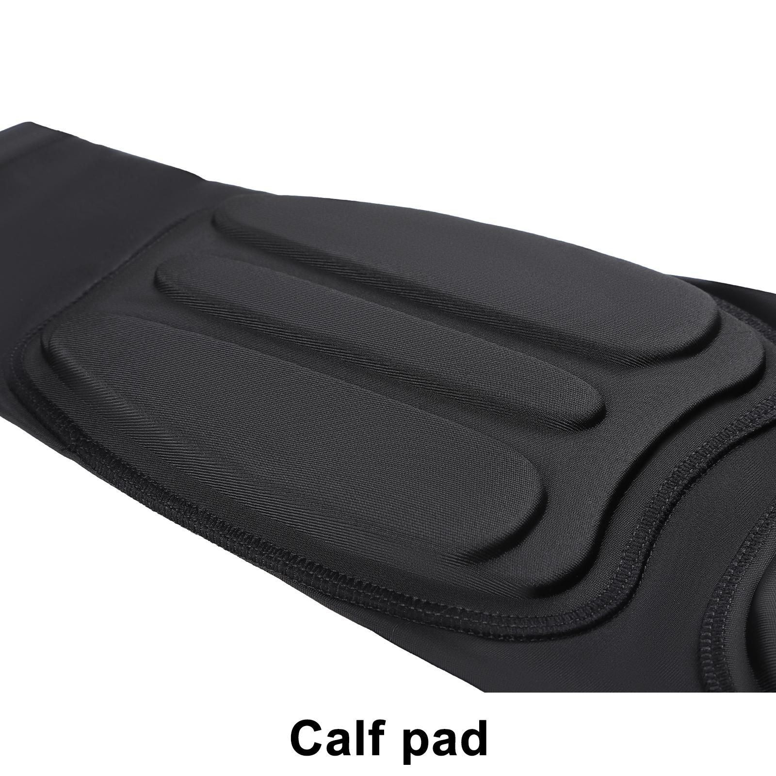 TUOY Knee Pad with Shin Guard Pads, Protective Shin/Knee Sleeve Support for Soccer, Football, Basketball, Wrestling, Volleyball (A Pair)