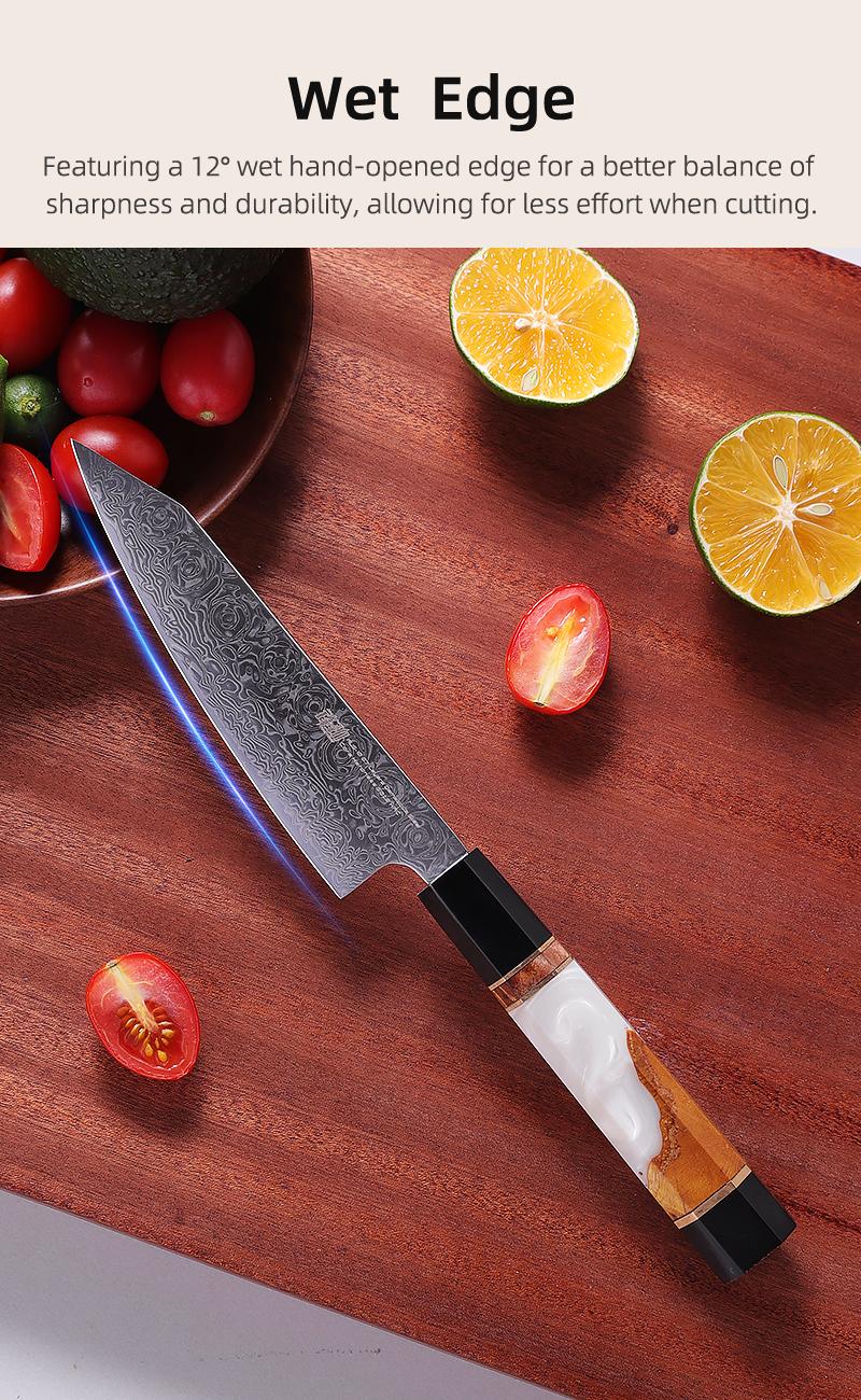 FINDKING 5 Inch Kitchen Utility Knife, Sharp Fruit Paring Knife, Solid & Beautiful Pairing Knife, Small Kitchen Knife for Everyday Cooking & Food Prep (BLACK-ROSE Series)