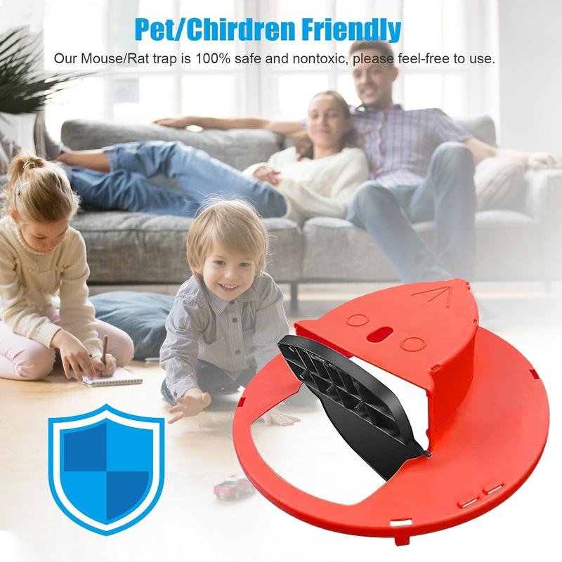 🐁Flip N Slide Bucket Lid Mouse Trap,🏠Mouse Traps Bucket for Indoor and Outdoor Use - Mouse Traps Indoor for Home - Multi-Catch, Auto-Reset, Humane or Lethal Rat Trap - ABS Material -Reusable Mouse Trap 🐁Flip N Slide Bucket Lid Mouse Trap,🏠Mouse Traps Bucket for Indoor and Outdoor Use - Mouse Traps Indoor for Home - Multi-Catch, Auto-Reset, Humane or Lethal Rat Trap - ABS Material -Reusable Mouse Trap