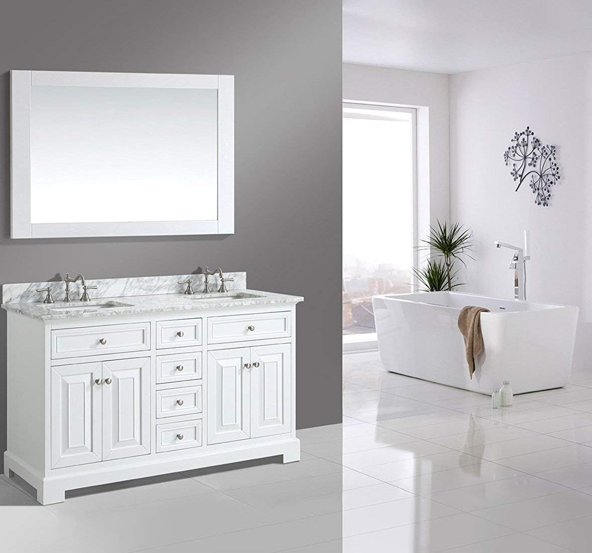 30 Pack Cabinet Knobs Brushed Nickel Drawer Knobs - Solid Zinc Alloy Kitchen Pulls Modern Cabinet Hardware for Dresser Drawers