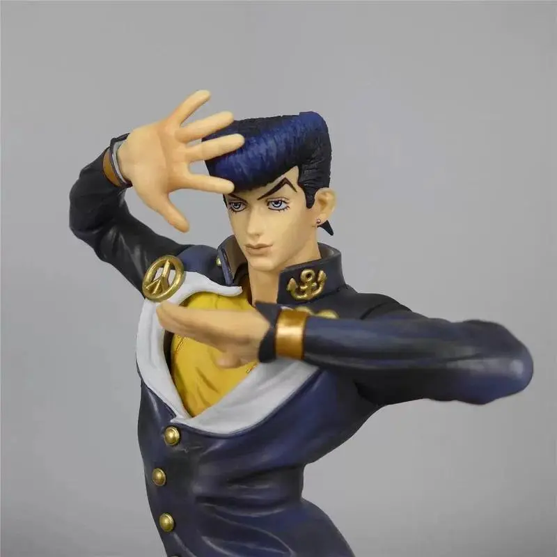 New Jojo Bizarre Adventure Josuke Higashikata Anime Figure Pvc Collectible Model Statue Desktop Decoration For Anime Collectors