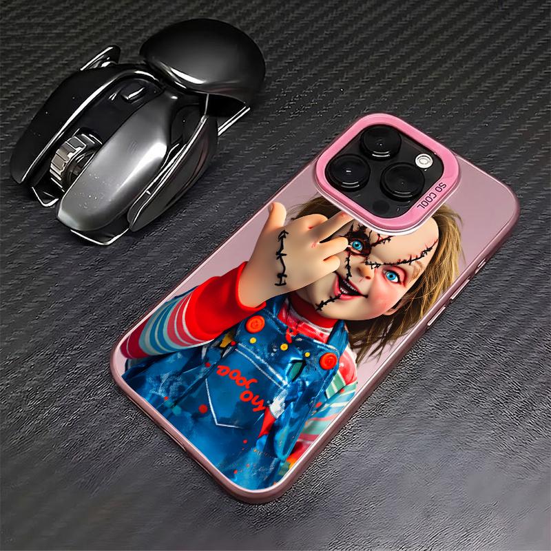 Chucky Creepy Gesture Pattern TPU Phone Case for iPhone 17,16 Pro Max,15,14 Plus,13,12,11,XR,XS & Samsung Galaxy S26,S25 Ultra,S24,S23,S22 Plus,S21 - Stylish, Anti-Drop, Shockproof, Durable with Camera Protection, Dark & Bloody Palette Chucky Creepy Gesture Pattern TPU Phone Case for iPhone 17,16 Pro Max,15,14 Plus,13,12,11,XR,XS & Samsung Galaxy S26,S25 Ultra,S24,S23,S22 Plus,S21 - Stylish, Anti-Drop, Shockproof, Durable with Camera Protection, Dark & Bloody Palette