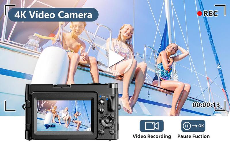 Dual Electric Edition Black Friday DC101 4K Ultra HD Digital Camera,16x Digital Zoom,48MP Digital Camera 1080P 4K volgging camera,Christmas Gift Portable Camcorder camp camera Dual Electric Edition Black Friday DC101 4K Ultra HD Digital Camera,16x Digital Zoom,48MP Digital Camera 1080P 4K volgging camera,Christmas Gift Portable Camcorder camp camera