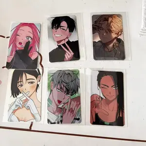 6 Pcs/Set Alien Stage Anime 3inch Till Ivan Small Card Photo Cards for Friends Gift DIY LOMO Card Fans Collection Cosplay Gift