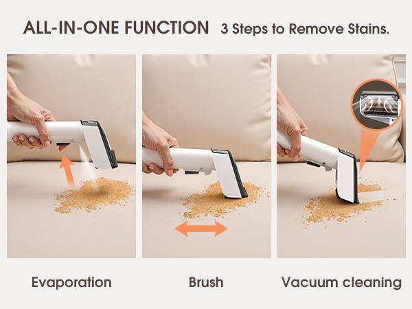 Fabric Cleaner Machine – Deep Clean Your Sofa, Carpet & More Multi Surface Vacuum Home Cleaning Tool